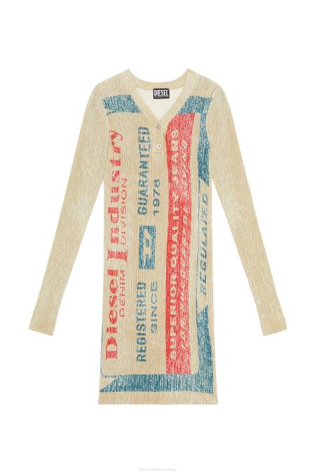 Diesel Frauen Beige m-aelle Bekleidung 8608797