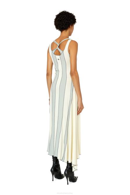 Diesel Frauen Blau Weiss d-lin Bekleidung 8608839