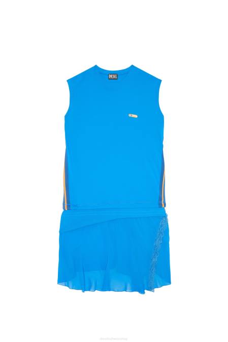 Diesel Frauen Blau d-rollace Bekleidung 8608831