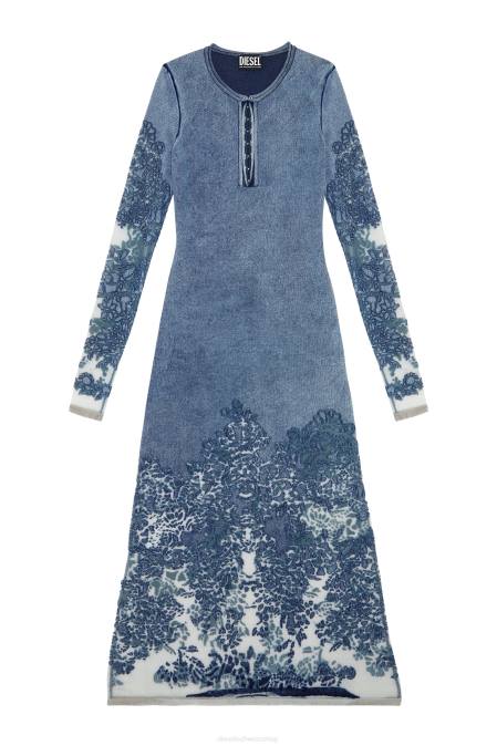 Diesel Frauen Blau m-anya Bekleidung 8608845