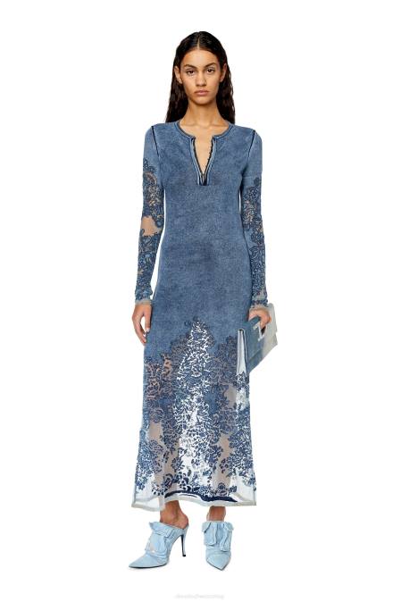 Diesel Frauen Blau m-anya Bekleidung 8608845