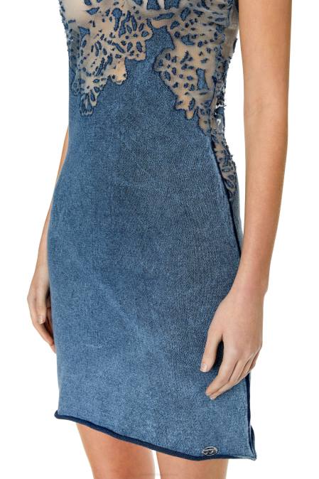 Diesel Frauen Blau m-apelle Bekleidung 8608844