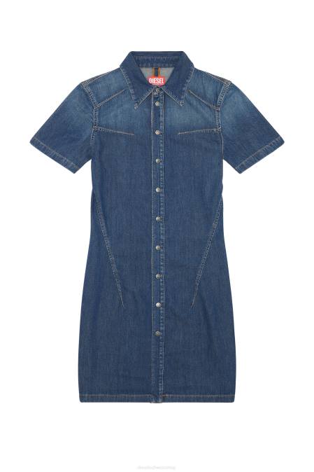 Diesel Frauen Dunkelblau de-shirty Bekleidung 8608813