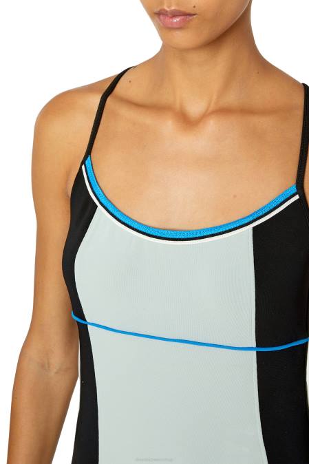 Diesel Frauen Schwarz Blau d-strukon Bekleidung 8608833