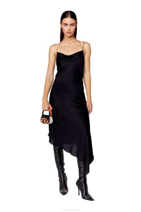 Diesel Frauen Schwarz d-Minze Bekleidung 8608807