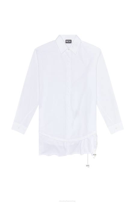 Diesel Frauen Weiss c-entela Bekleidung 8608824