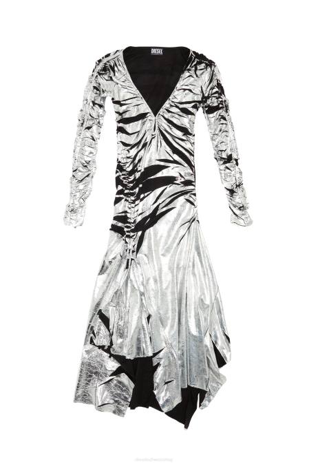 Diesel Frauen grau Verdammt Bekleidung 8608843