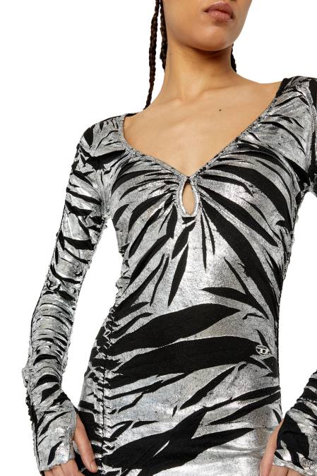 Diesel Frauen grau Verdammt Bekleidung 8608843