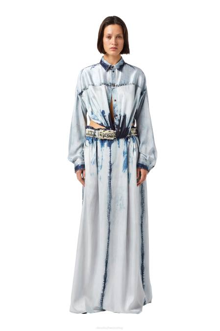 Diesel Frauen hellblau d-suki Bekleidung 8608799