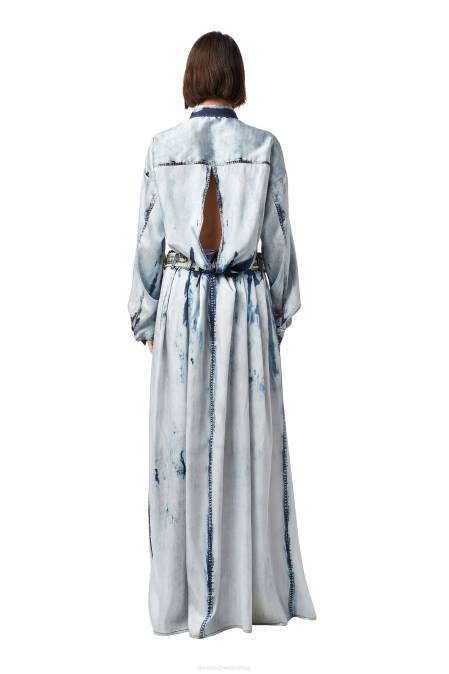 Diesel Frauen hellblau d-suki Bekleidung 8608799