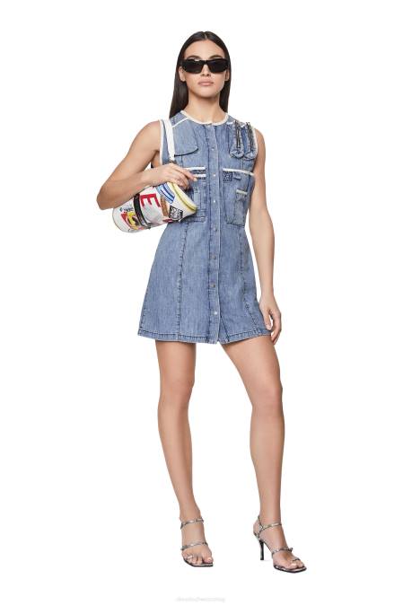 Diesel Frauen hellblau de-glos-fs Bekleidung 8608822