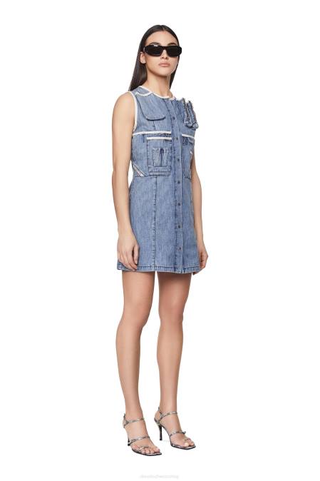 Diesel Frauen hellblau de-glos-fs Bekleidung 8608822