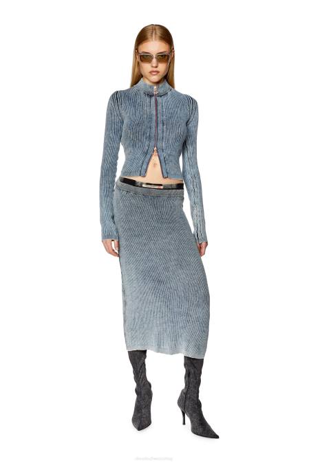 Diesel Frauen Blau m-anafi Bekleidung 8608875