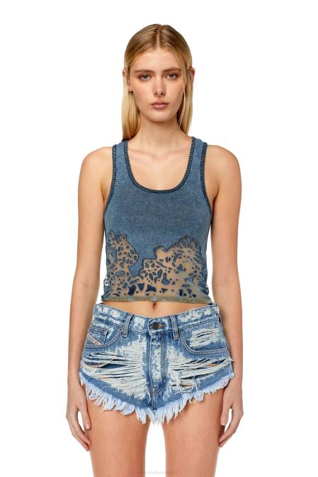 Diesel Frauen Blau m-anisha Bekleidung 8608886