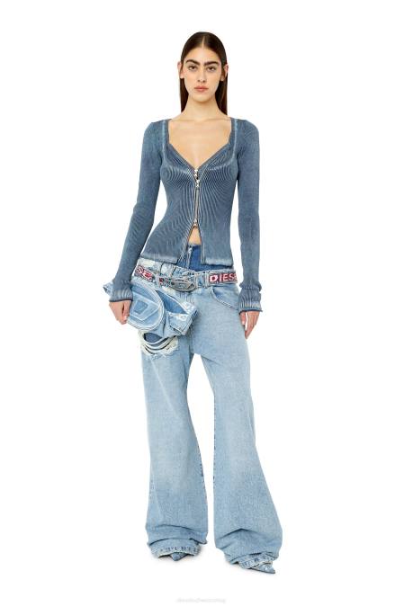 Diesel Frauen Blau m-idori Bekleidung 8608867