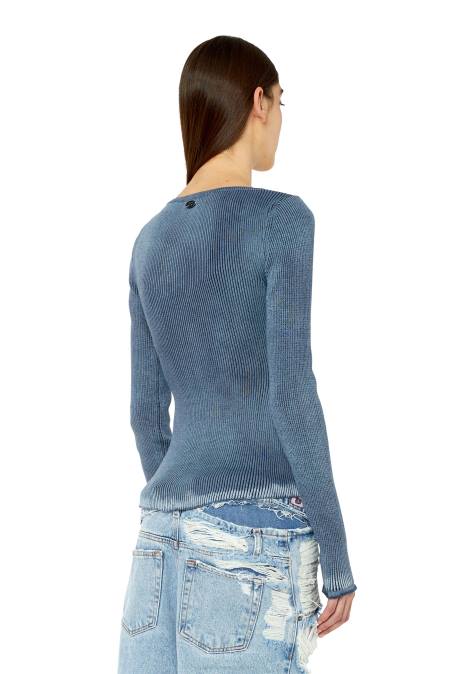 Diesel Frauen Blau m-idori Bekleidung 8608867