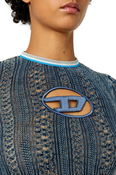 Diesel Frauen Blau m-ikyla Bekleidung 8608882