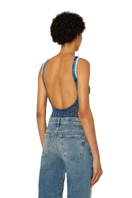 Diesel Frauen Blau m-ilagros Bekleidung 8608864