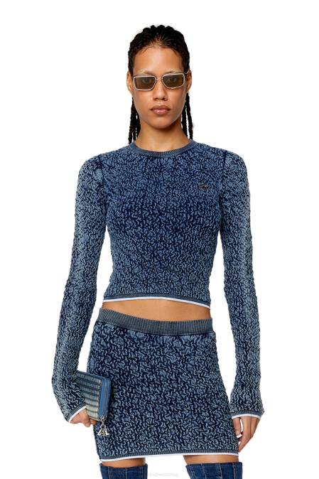 Diesel Frauen Blau m-kreta Bekleidung 8608873