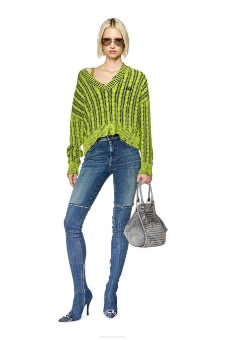 Diesel Frauen Grün m-oxia Bekleidung 8608872