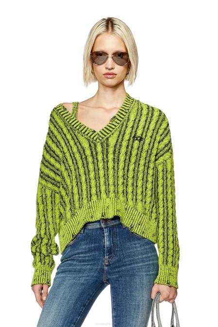 Diesel Frauen Grün m-oxia Bekleidung 8608872