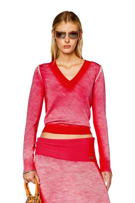 Diesel Frauen Rosa m-kos Bekleidung 8608869