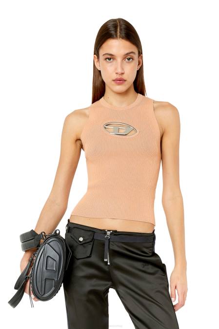 Diesel Frauen Rosa m-onerva-top Bekleidung 8608856
