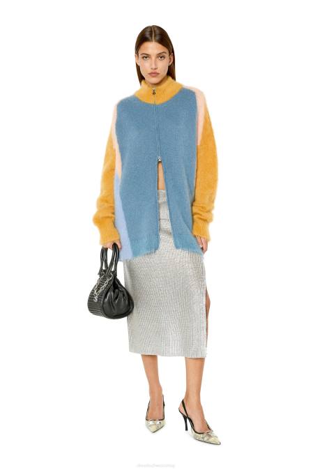 Diesel Frauen blau/orange m-ilva Bekleidung 8608889