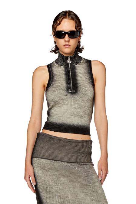 Diesel Frauen grau m-ionio Bekleidung 8608868