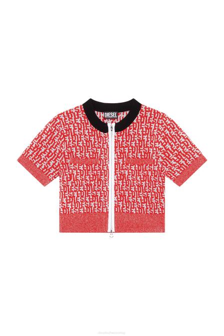 Diesel Frauen grau/rot m-athilde Bekleidung 8608887