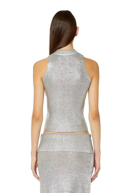 Diesel Frauen hellgrau m-addalena Bekleidung 8608863