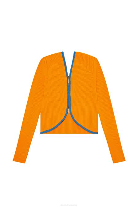 Diesel Frauen orange m-oira Bekleidung 8608883