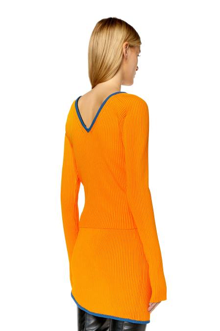 Diesel Frauen orange m-oira Bekleidung 8608883