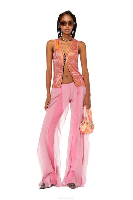 Diesel Frauen rosa/orange m-arcela Bekleidung 8608888