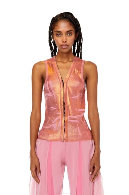 Diesel Frauen rosa/orange m-arcela Bekleidung 8608888