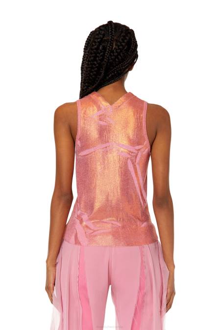 Diesel Frauen rosa/orange m-arcela Bekleidung 8608888