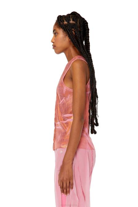 Diesel Frauen rosa/orange m-arcela Bekleidung 8608888