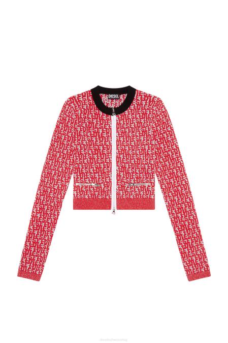 Diesel Frauen rot/grau m-allorca Bekleidung 8608877