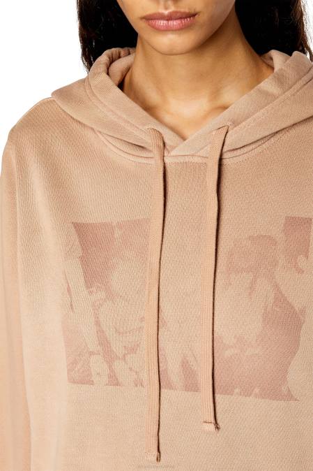 Diesel Frauen Gesichtspuder f-reggy-hood-g5 Bekleidung 8608904