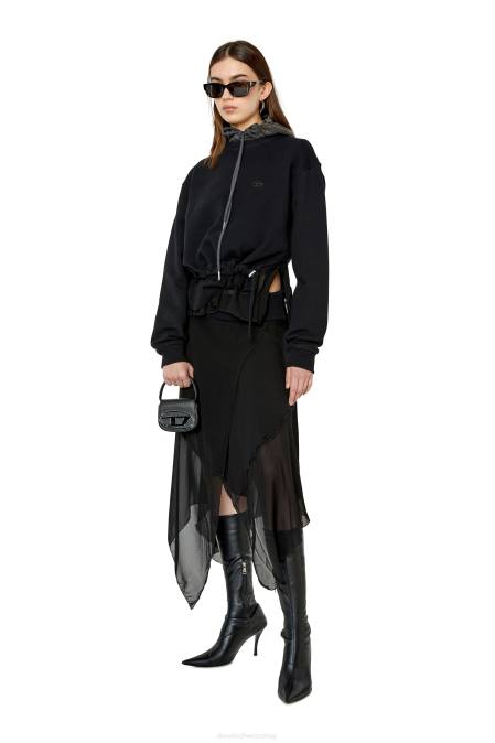 Diesel Frauen Schwarz F-Rollies Bekleidung 8608903