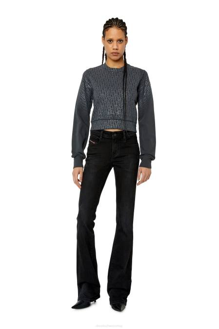 Diesel Frauen Schwarz f-slimmy-mono Bekleidung 8608901