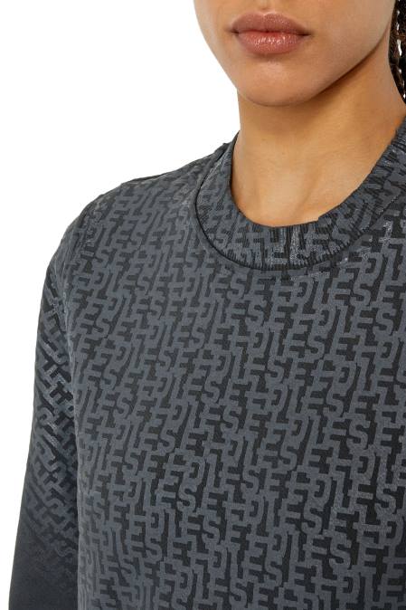 Diesel Frauen Schwarz f-slimmy-mono Bekleidung 8608901