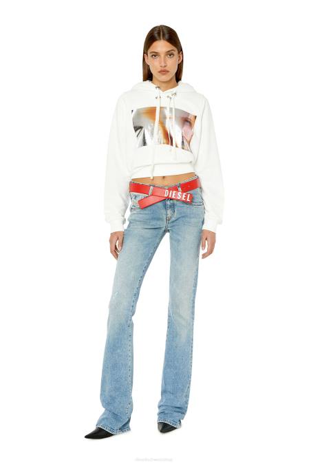 Diesel Frauen Weiss f-reggy-drood Bekleidung 8608899
