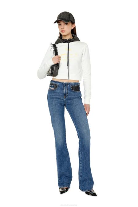 Diesel Frauen Weiss f-slimmy-g1 Bekleidung 8608905