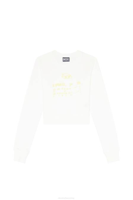 Diesel Frauen Weiss f-slimmy-g1 Bekleidung 8608905