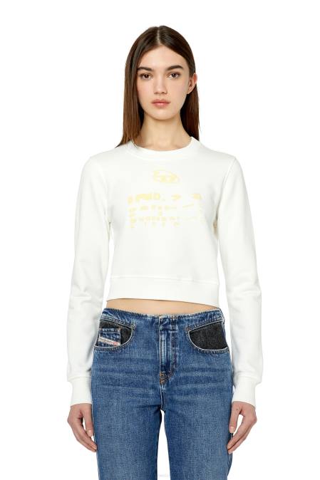 Diesel Frauen Weiss f-slimmy-g1 Bekleidung 8608905