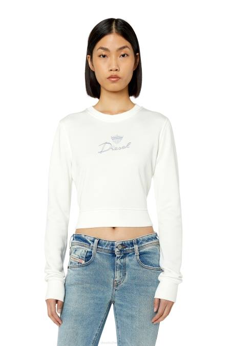 Diesel Frauen Weiss f-slimmy-g3 Bekleidung 8608896