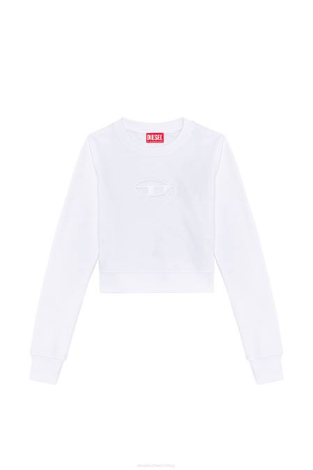 Diesel Frauen Weiss f-slimmy-od Bekleidung 8608890