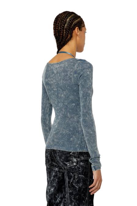 Diesel Frauen Blau t-analie Bekleidung 8608943