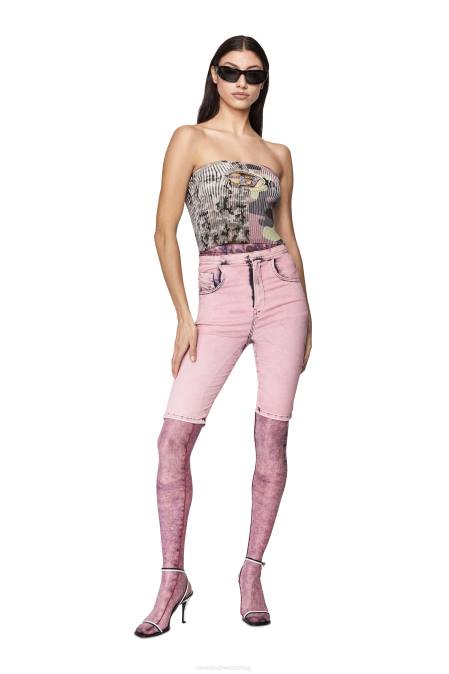 Diesel Frauen Grün Grau m-Lakewood Bekleidung 8608914